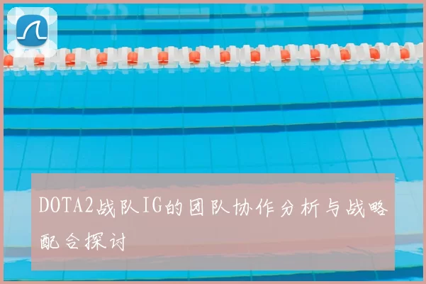 DOTA2战队IG的团队协作分析与战略配合探讨