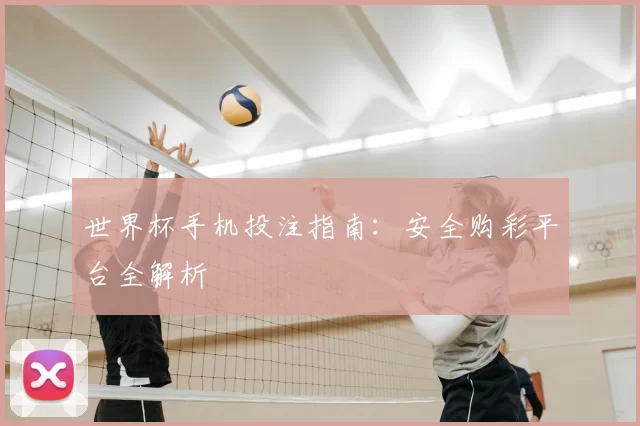 世界杯手机投注指南：安全购彩平台全解析